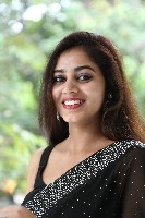 Vibhisha Jaanu Black Saree Photos